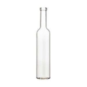 Μπουκάλι διάφανο με μακρύ λαιμό γυάλινο 500ml