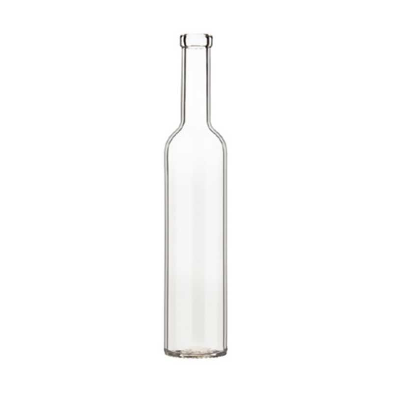 Μπουκάλι διάφανο με μακρύ λαιμό γυάλινο 500ml