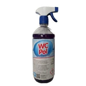 Καθαριστικό υγρό μπάνιου για τα άλατα WC POL