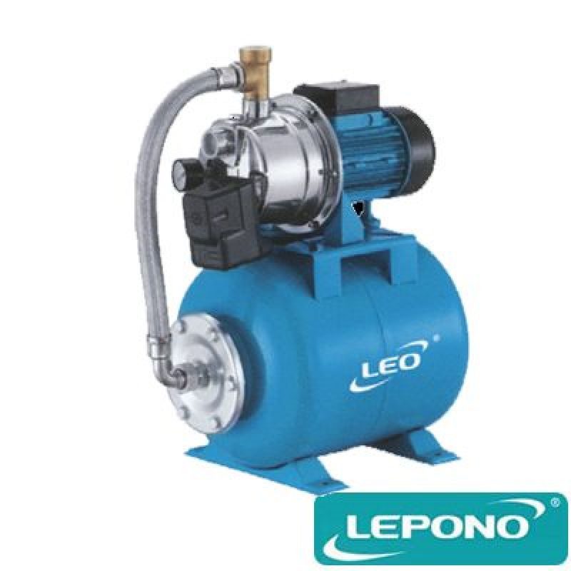 Πιεστικό πολυβάθμιο συγκρότημα INOX 1,25HP LEPONO