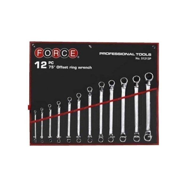Πολύγωνα κλειδιά επαγγελματικά FORCE σε σετ 6-32mm