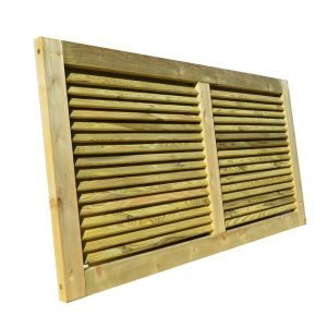 Ξύλινο πάνελ περσίδα ΜΑΞΙΛΑΡΙ ΚΑΡΕΚΛΑΣ ΠΡΑΣΙΝΟ - ΠΡΟΣΦΟΡΑ - Image 3