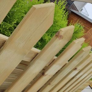 Ξύλινος φράχτης Πυραμίδα 75(Y) x 150εκ. - Image 3