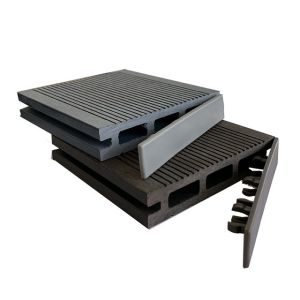 WPC τάβλα deck 2 x 10,5 x 220εκ. 2 x 10,5 x 220εκ. | γκρι