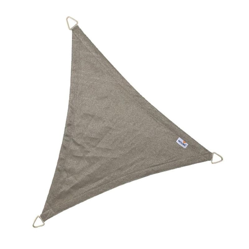 Τρίγωνο πανί σκίασης 285gsm 3,6x3,6x3,6μ. Κεραμιδί - Image 2