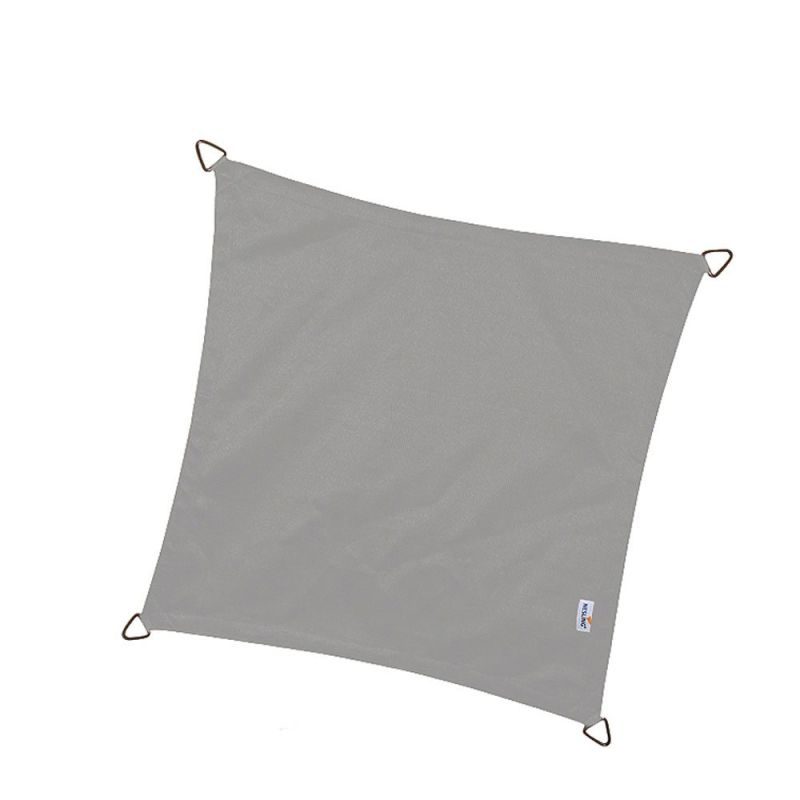 Τετράγωνο πανί σκίασης 285gsm 3,6 x 3,6m NESLING Μπλε πάγου - Image 5