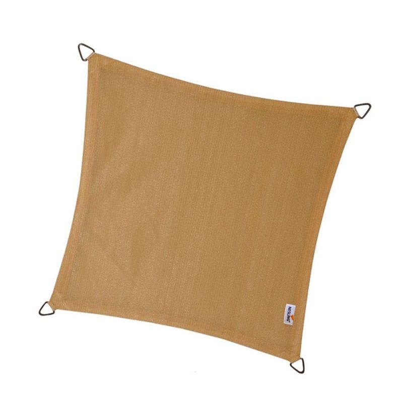 Τετράγωνο πανί σκίασης 285gsm 3,6 x 3,6m NESLING Λευκό - Image 2