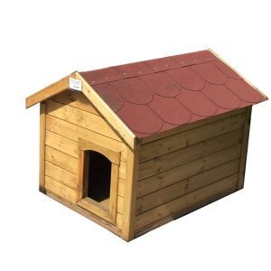Ξύλινο σπίτι σκύλου 60 x 90εκ. 60 x 90εκ.