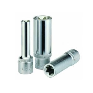Καρυδάκια Torx 1/4 θηλυκά μακριά FORCE Chrom Vanadium