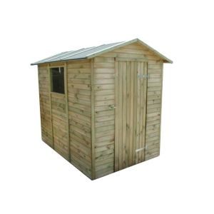 Αποθήκη κήπου με πάτωμα 175x233x(Y)215cm