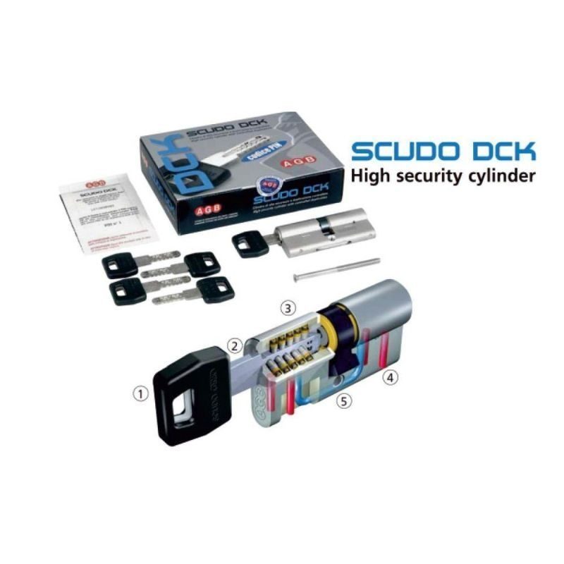 Κύλινδροι ασφαλείας νίκελ Scudo DCK AGB