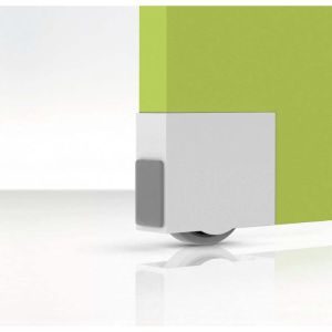 Ρόδα επίπλων 25.3mm με φρένο τύπου Thin