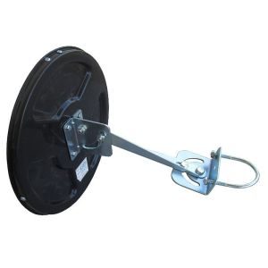 Καθρέπτης ασφαλείας 30cm ενισχυμένος BLACK - Image 3