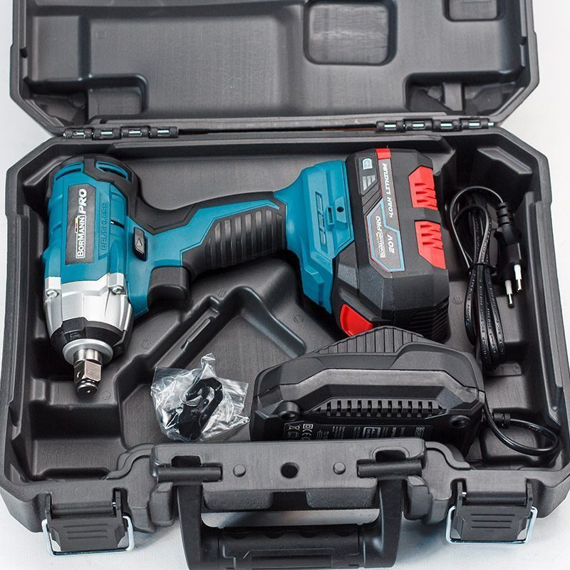 Παλμικό Μπουλονόκλειδο Μπαταρίας Brushless 20V με Μπαταρία BBP5120 BORMANN Pro - Image 6