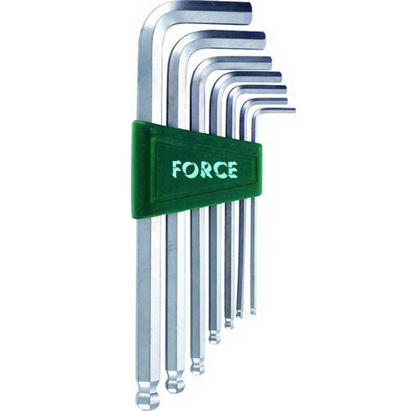 Κλειδιά Allen ίντσας σετ 7 τεμαχίων Chrom Vanadium FORCE