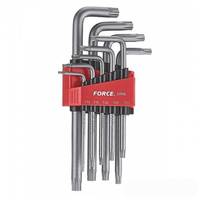 Κλειδιά Allen Torx μακριά σετ 9 τεμαχίων FORCE
