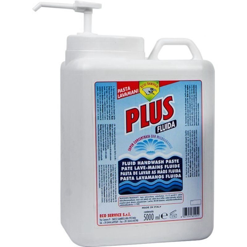 Πάστα καθαρισμού χεριών 5lt με αντλία PLUS ECO SERVICE