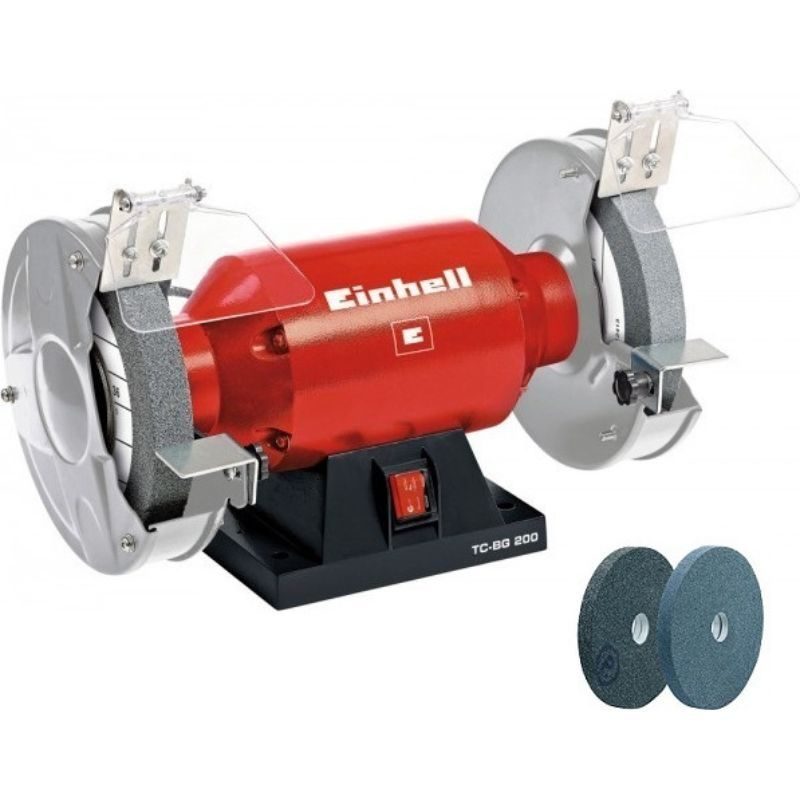Δίδυμος τροχός πάγκου 400W Φ200x32mm TC-BG 200 4412820 Einhell - Image 2