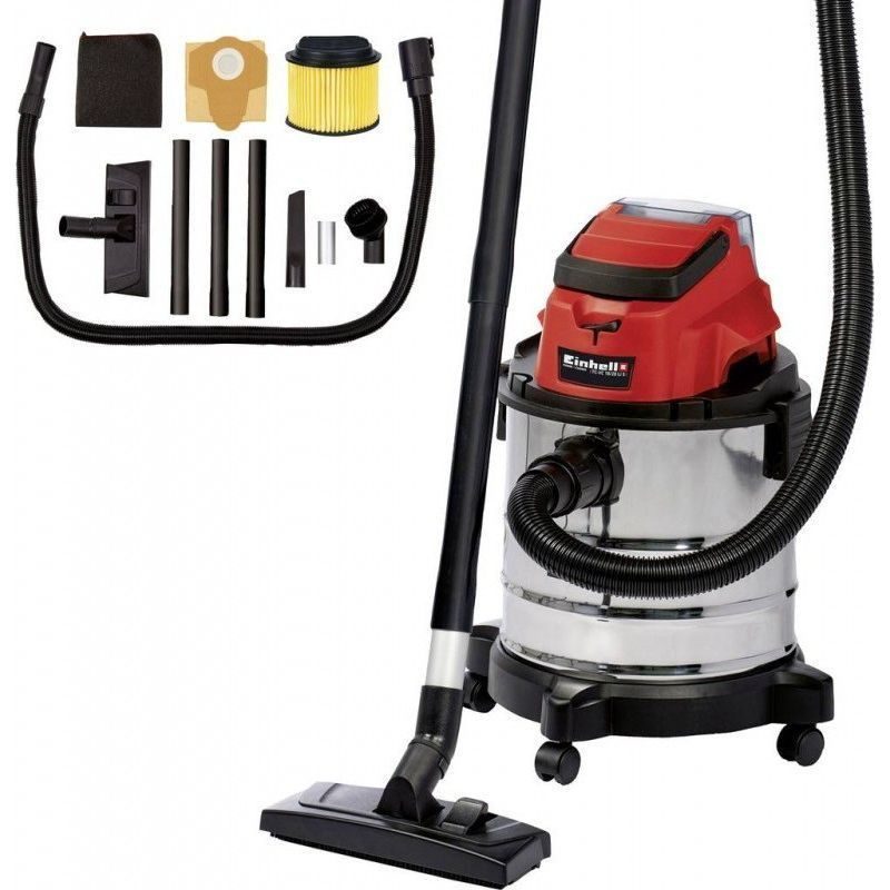 Σκούπα υγρής και ξηρής αναρρόφησης TC-VC 18/20 Li S-Solo Einhell - Image 2