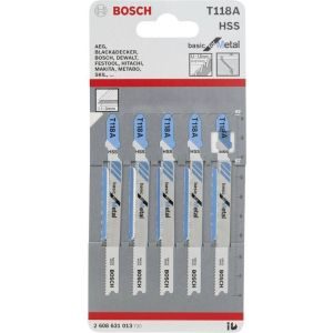 Πριονόλαμα Σέγας 5 Τεμάχια T118A 2608631013 BOSCH