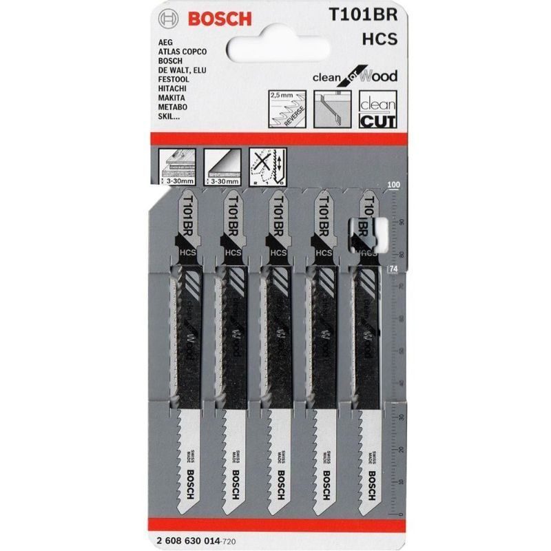 Πριονόλαμα Σέγας 5 Τεμάχια T101BR 2608630014 BOSCH