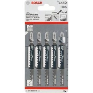 Πριονόλαμα Σέγας 5 Τεμάχια T144D 2608630040 BOSCH