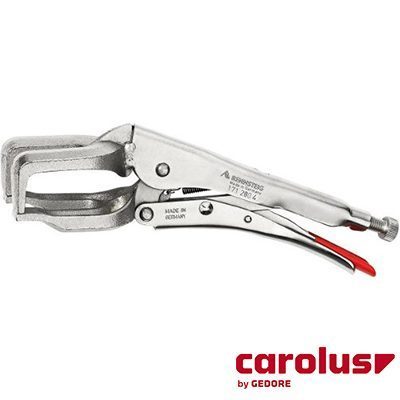 Πένσα γκριπ λαμαρίνας διπλή 10 ιντσών Carolus