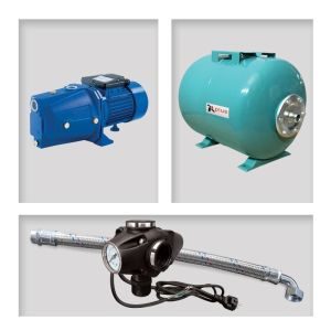 ΠΙΕΣΤΙΚΟ ΜΟΝΤΑΖ JM 10 + 50LT ΟΡΙΖΟΝΤΙΟ ZILMET