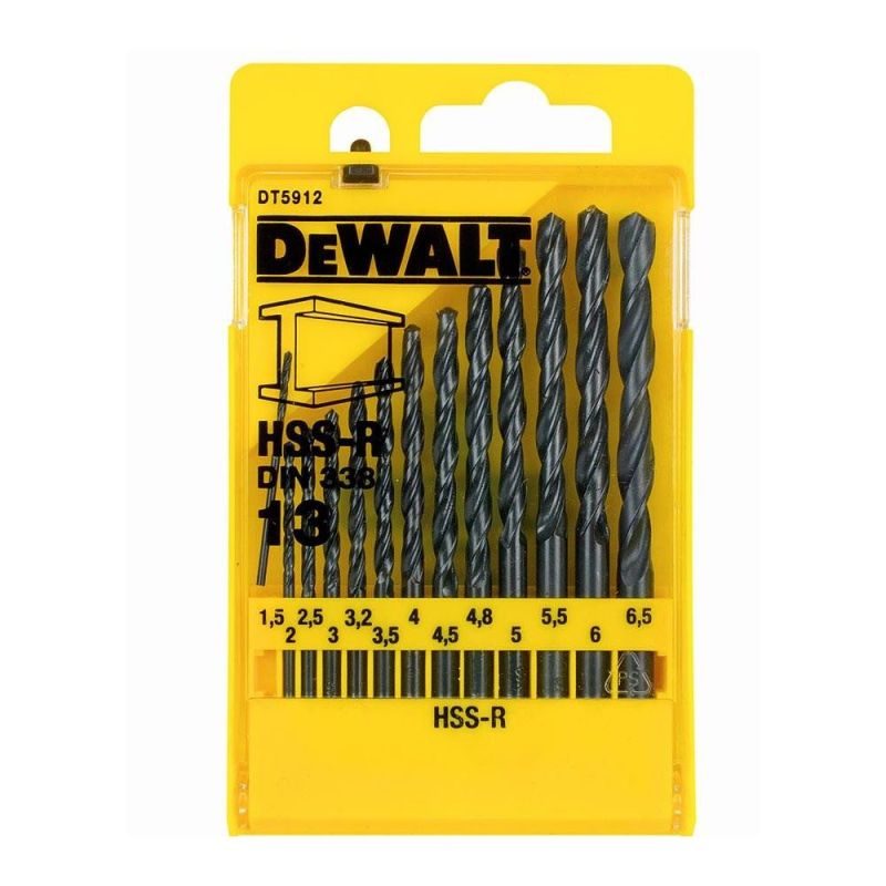 Σετ Τρυπάνια μετάλλου DT5912 13τμχ Dewalt - Image 2