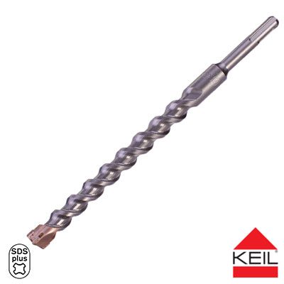 Τρυπάνια δίκοπα κρουστικά SDS-PLUS Vario Keil