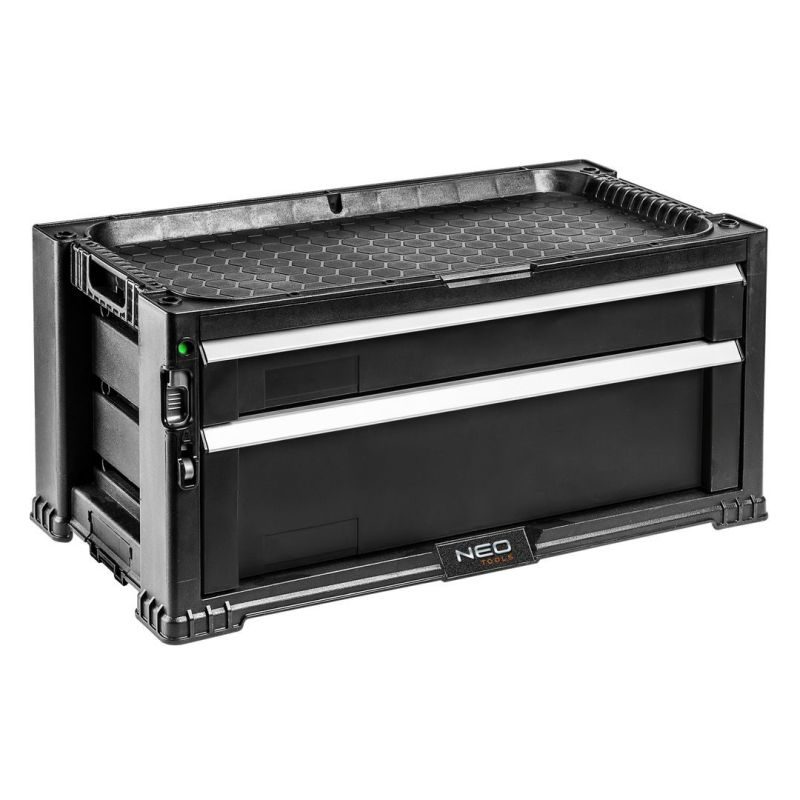 NEO TOOLS Εργαλειοφορέας πλαστικός με 2 συρτάρια 84-228