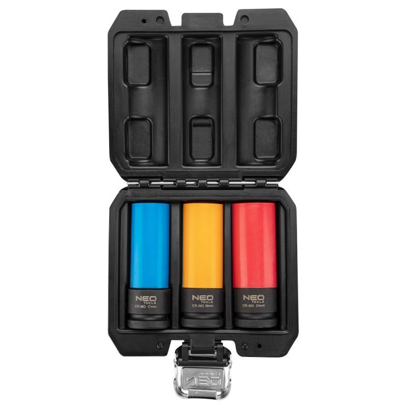 NEO TOOLS Καρυδάκια Impact μακριά 1/2" 17, 19, 21 mm 12-350