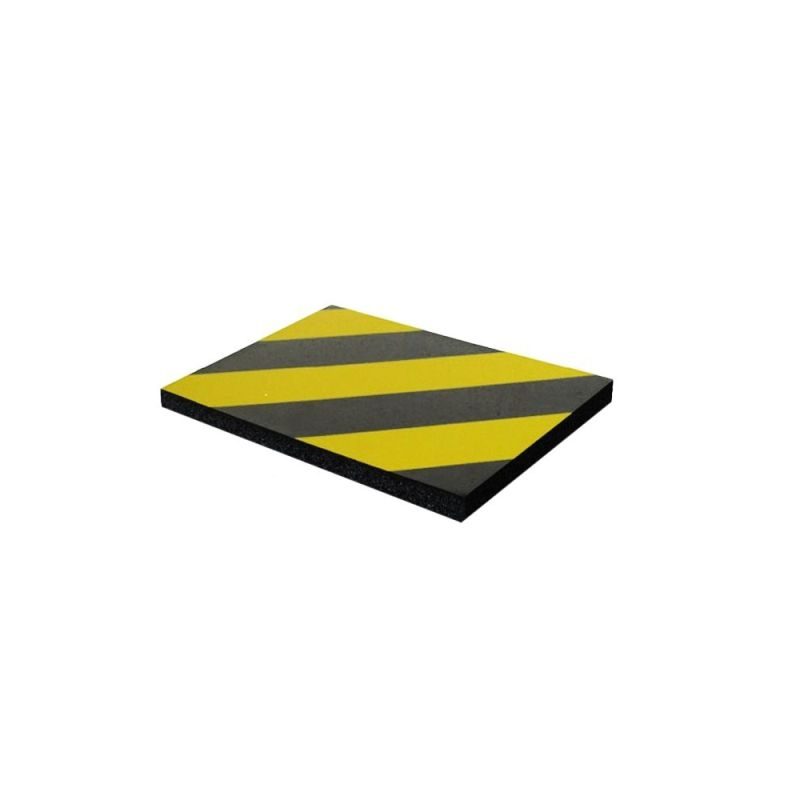 Inox Kiss Αφρώδες προστατευτικό αυτοκόλλητο κίτρινο-μαύρο SAF3200YB