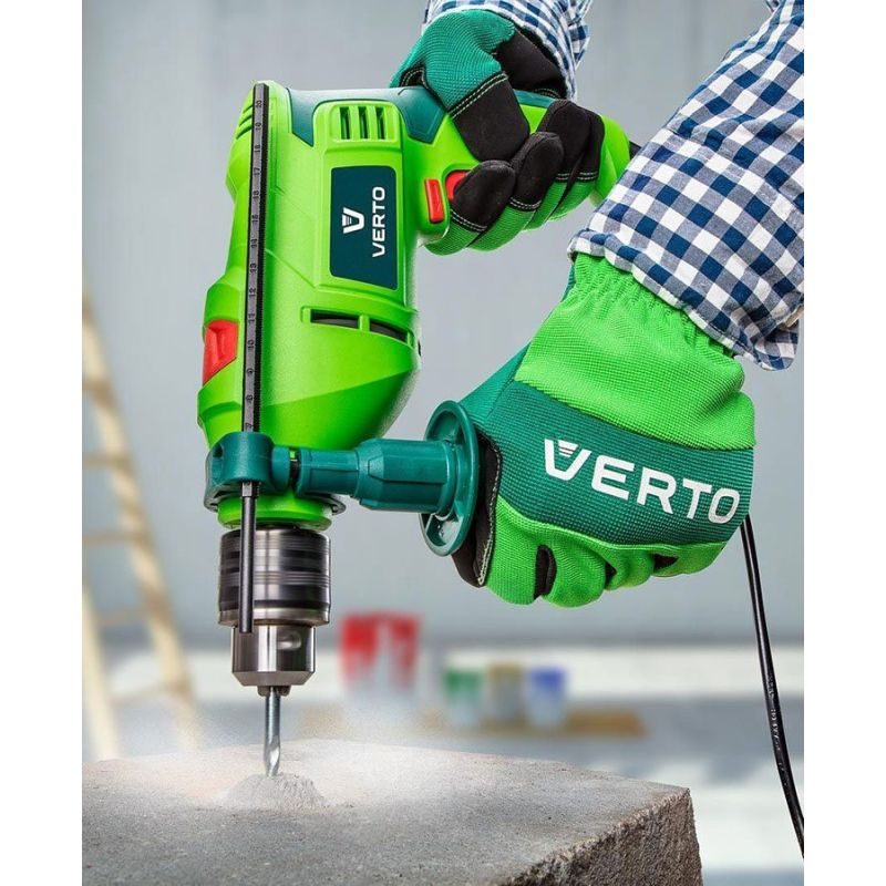 VERTO Κρουστικό δράπανο 600W με βαλίτσα σετ 26τμχ 50G519K - Image 3