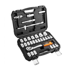 NEO TOOLS Σετ καστάνια - καρυδάκια 1/2" 32 τεμ. 08-662