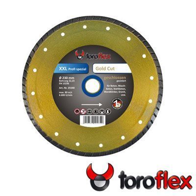Δίσκοι κοπής δομικών υλικών Gold επαγγελματικοί TOROFLEX
