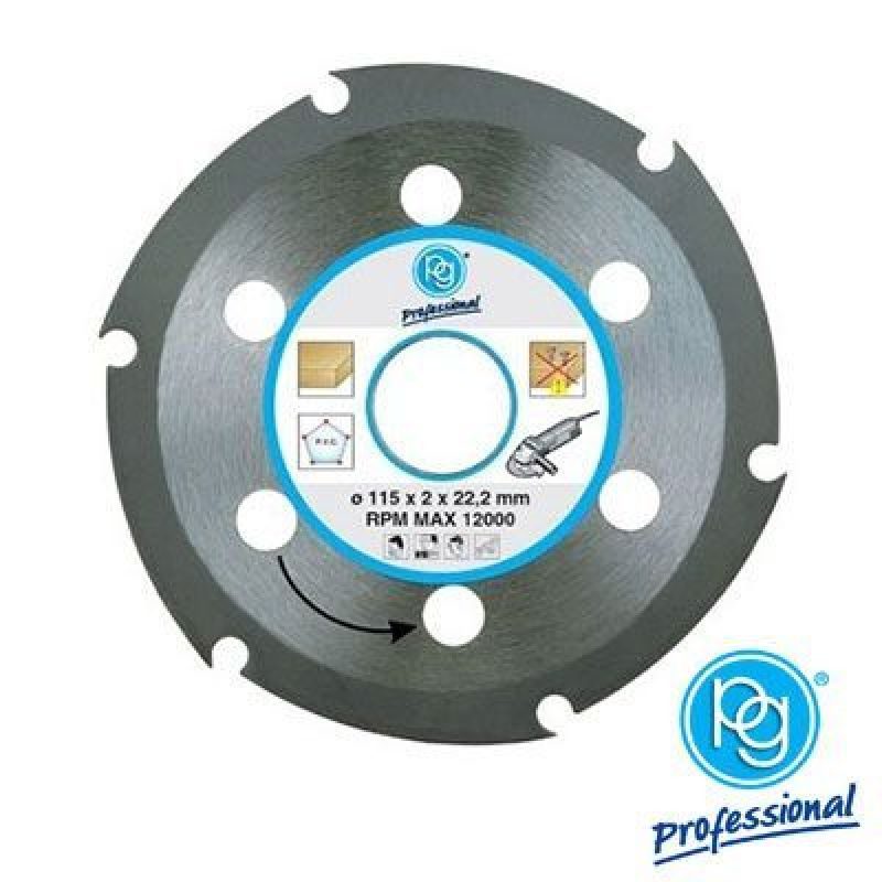 Δίσκοι κοπής ξύλου 115-230 PG Professional ΙΤΑΛΙΑΣ
