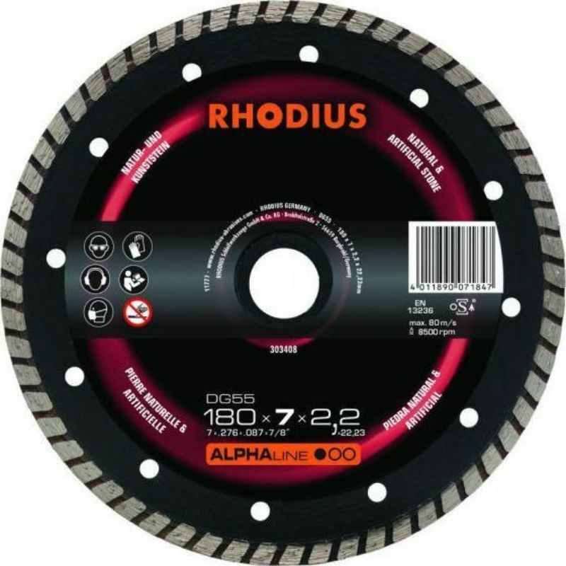 Διαμαντόδισκος DG 55 RHODIUS