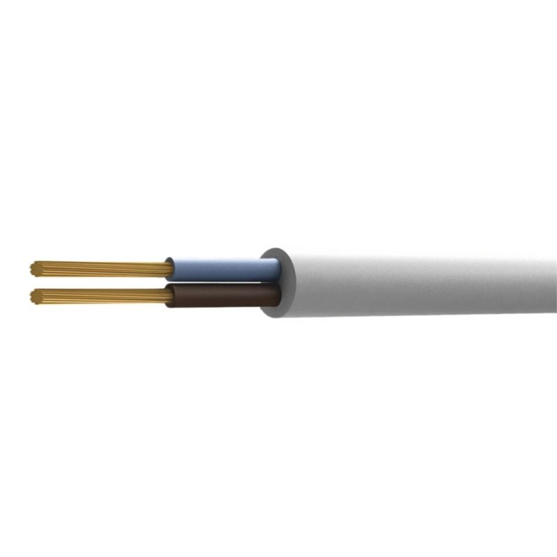 ΚΑΛΩΔΙΟ ΕΥΚΑΜΠΤΟ 2X1.50mm ΜΑΥΡΟ HO5VV-F
