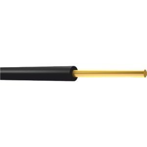 ΚΑΛΩΔΙΟ ΝΥΑ H07V-U 1X1mm2 ΜΑΥΡΟ