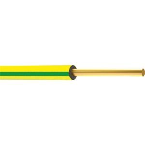 ΚΑΛΩΔΙΟ ΝΥΑ HO7V-U 1X6.00mm ΚΙΤΡΙΝΟ-ΠΡΑΣΙΝΟ