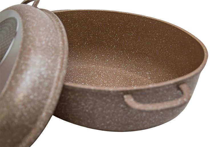 ΓΑΣΤΡΑ ΠΟΛΥΣΚΕΥΟΣ ΜΕ ΑΝΤΙΚΟΛΛΗΤΙΚΗ ΕΠΙΣΤΡΩΣΗ ΠΕΤΡΑ 38cm No34100 - Image 6