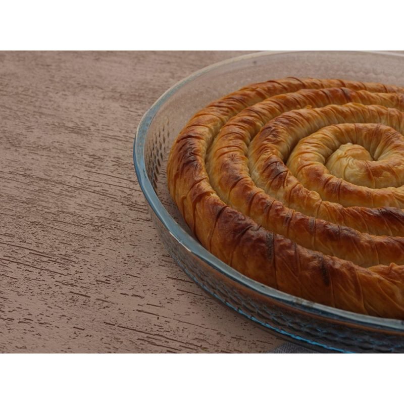 ΠΥΡΙΜΑΧΟ ΣΚΕΥΟΣ ΓΥΑΛΙΝΟ ΣΤΡΟΓΓΥΛΟ  ΚΩΔ.45014 32cm - Image 6