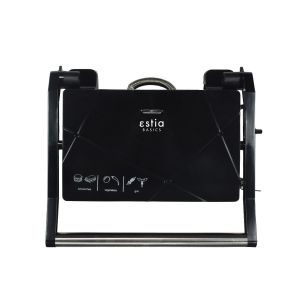 ΣΑΝΤΟΥΙΤΣΙΕΡΑ ΓΚΡΙΛΙΕΡΑ BLACK PLUS 2 ΘΕΣΕΩΝ 1000w ΜΕ ΛΕΙΤΟΥΡΓΙΑ ΑΝΟΙΓΜΑΤΟΣ 180º ΜΑΥΡΗ