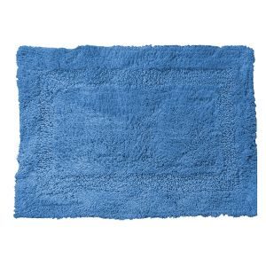 ΤΑΠΕΤΟ ΜΠΑΝΙΟΥ DECO ΒΑΜΒΑΚΕΡΟ 80x50cm ΜΠΛΕ