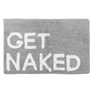 ΤΑΠΕΤΟ ΜΠΑΝΙΟΥ GET NAKED ΒΑΜΒΑΚΕΡΟ 80x50cm ΓΚΡΙ