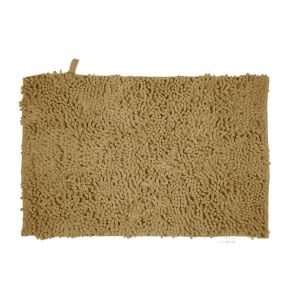 ΤΑΠΕΤΟ ΜΠΑΝΙΟΥ VELVET ΑΝΤΙΟΛΙΣΘΗΤΙΚΟ 80x50cm ΜΠΕΖ