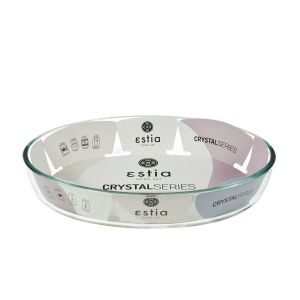 ΤΑΨΙ CRYSTAL ΓΥΑΛΙΝΟ ΠΥΡΙΜΑΧΟ ΟΒΑΛ 35x25x6cm 3.2lt