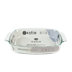 ΤΑΨΙ CRYSTAL ΓΥΑΛΙΝΟ ΠΥΡΙΜΑΧΟ ΟΡΘΟΓΩΝΙΟ 34x22x6cm 2.9lt