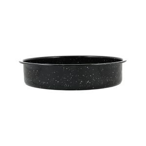 ΤΑΨΙ ENAMEL ΕΜΑΓΙΕ ΣΤΡΟΓΓΥΛΟ 32x6cm 4.4lt